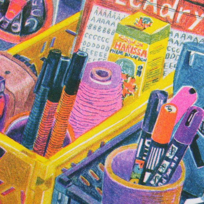 Risographie - Cagettes